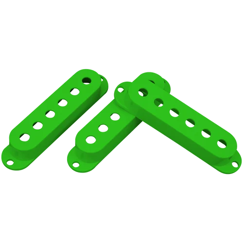 DiMarzio STRAT COVERS, LARGE, GREEN, 10 pack