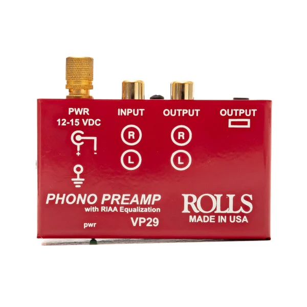 ROLLS - VP29 - Phono Preamp Pedal - w/ Box and PSU - x6982 - NOS