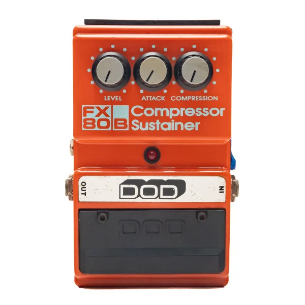 DOD - 1985-96 FX80B Compressor Sustainer Guitar Effect Pedal - x0479 - VINTAGE