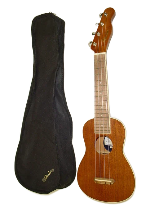 2021 Seaside Soprano Ukulele Walnut Fingerboard, Natural - Previously Owned