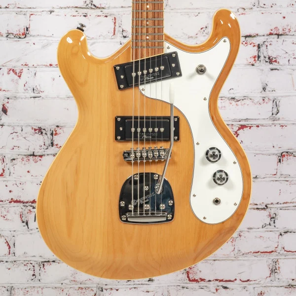 Eastwood - SideJack JM Pro - Electric Guitar - Natural - w/Bag - x1421 - USED