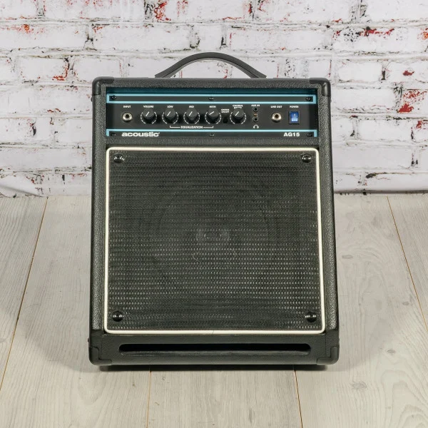 Acoustic - AG15 - 1x8"15 Watt Solid State Acoustic Guitar Amp - x0159 - USED