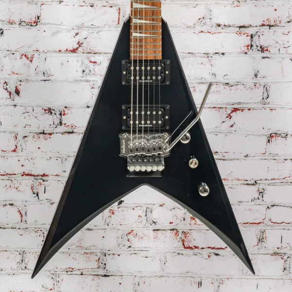 Jackson - MIJ KVX10 King V w/Floyd Rose - Black - x5677 - NOS