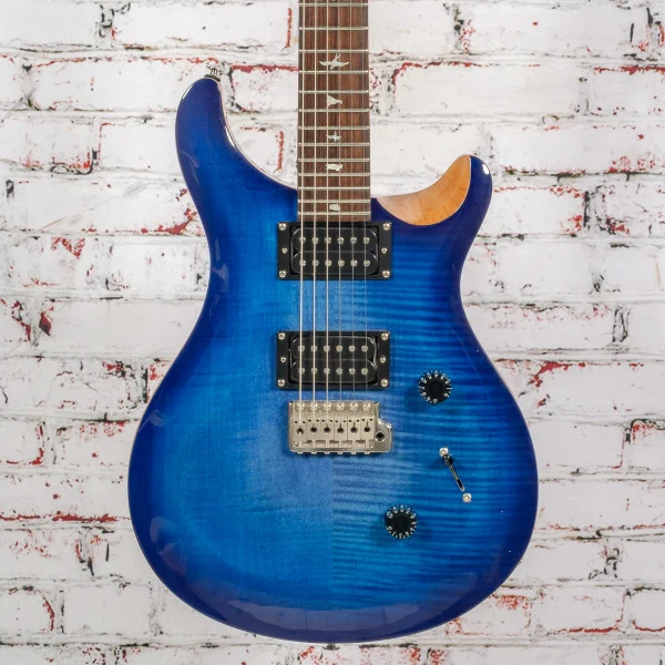 Paul Reed Smith PRS - 2021 SE Custom 24 Electric Guitar - Faded Blue - w/Bag - x0785 - USED