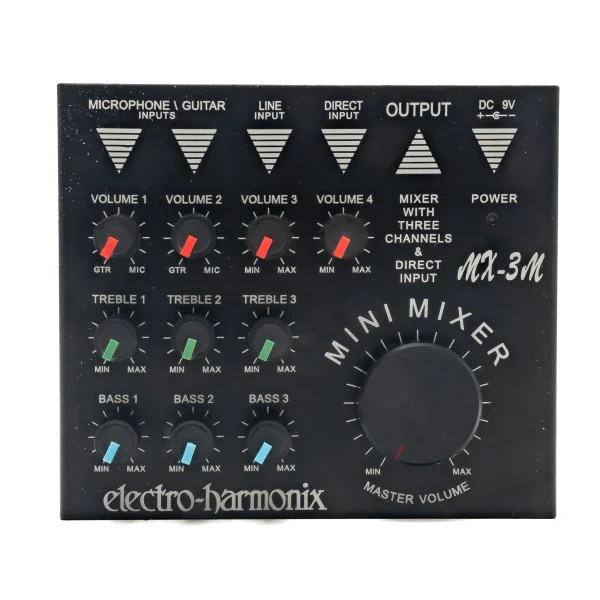 Electro-Harmonix - MX-3M - Sovtek - Mini Mixer - w/Box - x1553 - NOS
