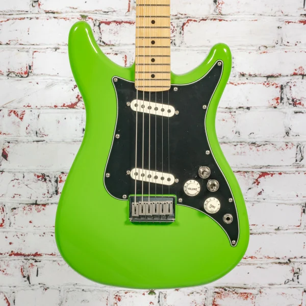 Fender - 2021 Player Lead II - Electric Guitar - Neon Green - x9492 - NOS