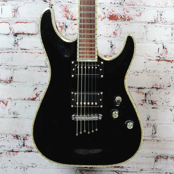 Schecter - Diamond Series C-1 Elite - Electric Guitar - w/Mod Pick Up - Black - x8173 - USED