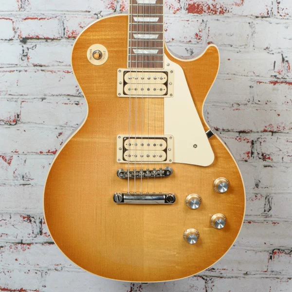 Gibson - Les Paul Standard 60s Double Trouble - Electric Guitar - Vintage Honey Burst Gloss - w/ Hardshell Case - x0204