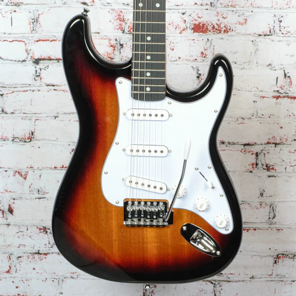Stadium - S-Style Electric Guitar - Sunburst - x1130 - NOS