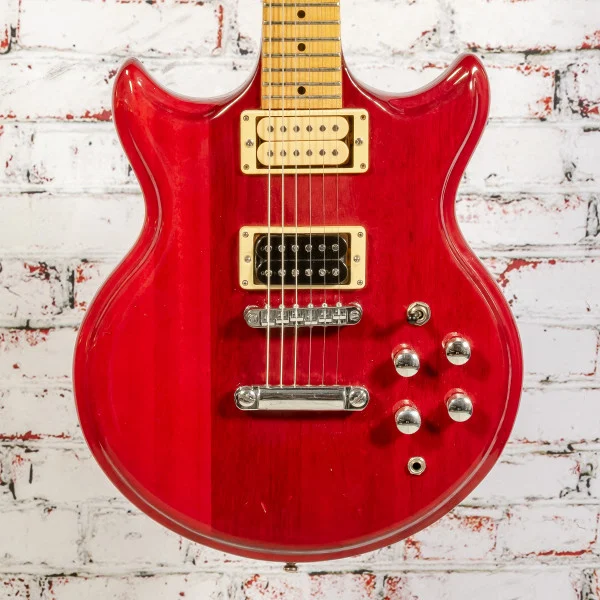 Ariang - Double-Cut - MIK Set-Neck HH Electric Guitar, '59 DiMarzio Br. Cherry - x1120 - VINTAGE
