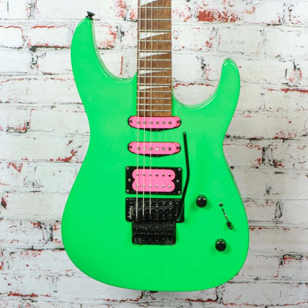 Jackson - 2023 X Series Dinky DK3XR HSS - Electric Guitar - Neon Green - x3293 - USED