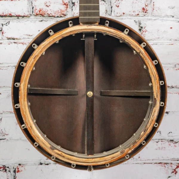 Vintage Pre-WWII 17-Fret Tenor Banjo *PROJECT* SOLD AS IS w/ Case x1226