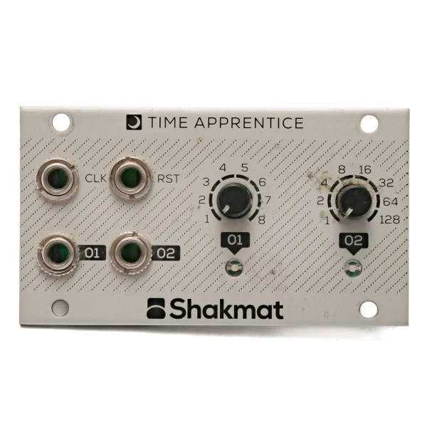 Shakmat - Time Apprentice - Dual Clock Divider Eurorack Module - x162 - USED