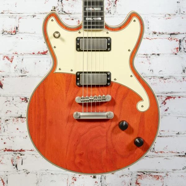 D'Angelico Deluxe Brighton LE Satin Sienna Wash MMM Exclusive