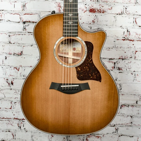 Taylor - 514ce Grand Auditorium - Acoustic-Electric Guitar - Sitka Spruce - Urban Ironbark- w/ Taylor Deluxe Hardshell Brown Case - x4041
