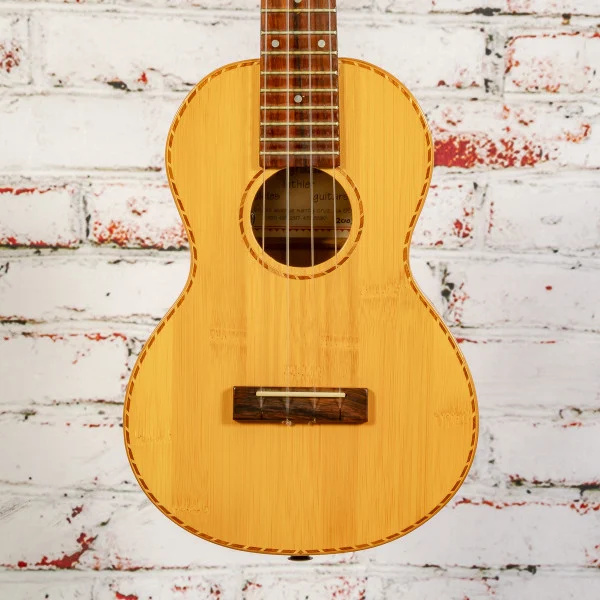 Tony Graziano - 2003 Concert Bamboo Ukulele, Natural - w/Case - x0381 - USED