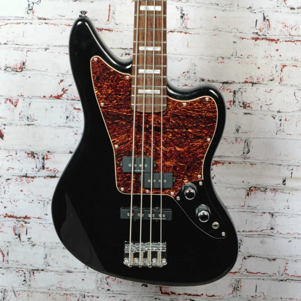Squier - 2011 Vintage Modified Jaguar Bass Long Scale - Black - x6665 - NOS