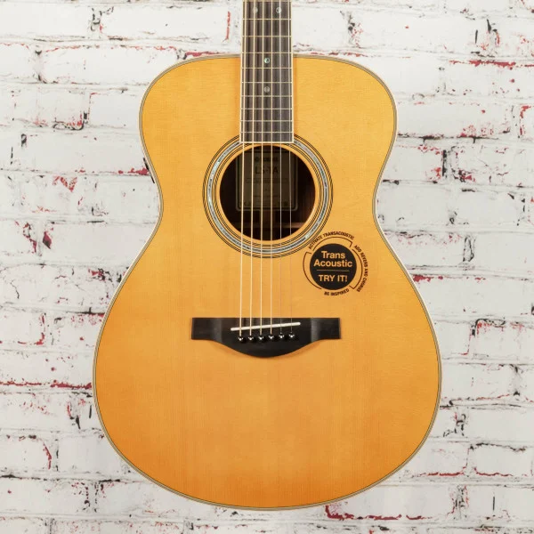 Yamaha LS-TA Concert Body Trans Acoustic Electric Guitar- Vintage Tint