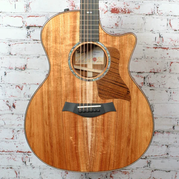 Taylor - 724ce - Acoustic-Electric Guitar - Koa/Koa - Hawaiian Koa - w/ Taylor Deluxe Hardshell Brown Case - x5074