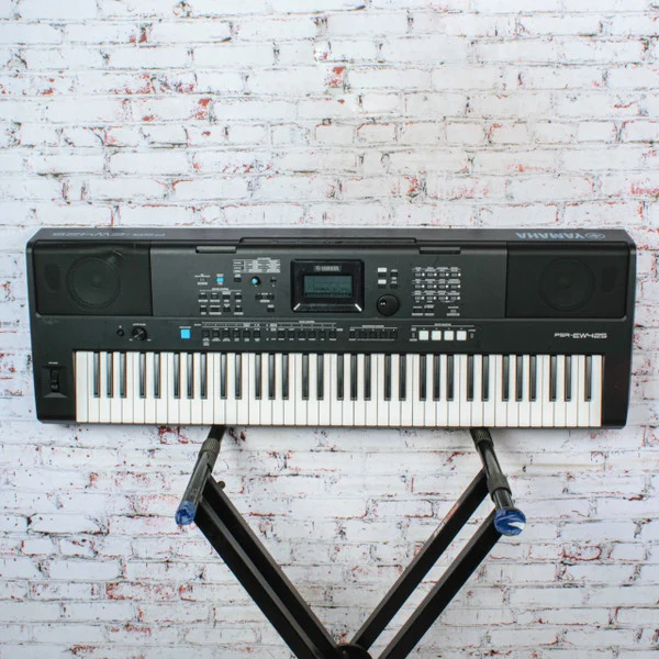 Yamaha - PSREW425 - 76 Key Portable Arranger Keyboard - w/PS - x1204 - USED