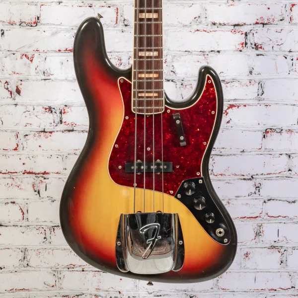 Fender - 1968 Jazz Bass - Tobacco Sunburst - w/OHSC - x7915 - USED