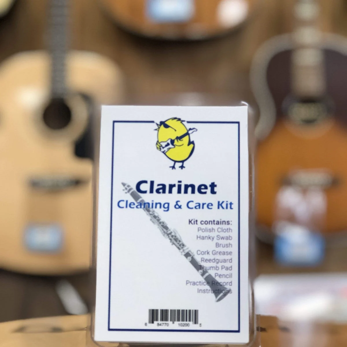 Dirt Cheep Cleaning and Care Kit, Clarinet