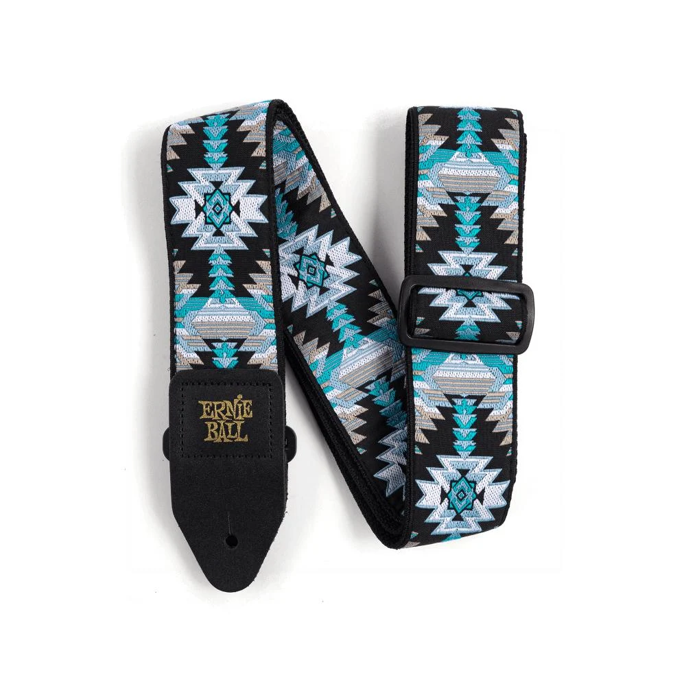Ernie Ball P04609 Jacquard Guitar Strap,Albuquerque Blue