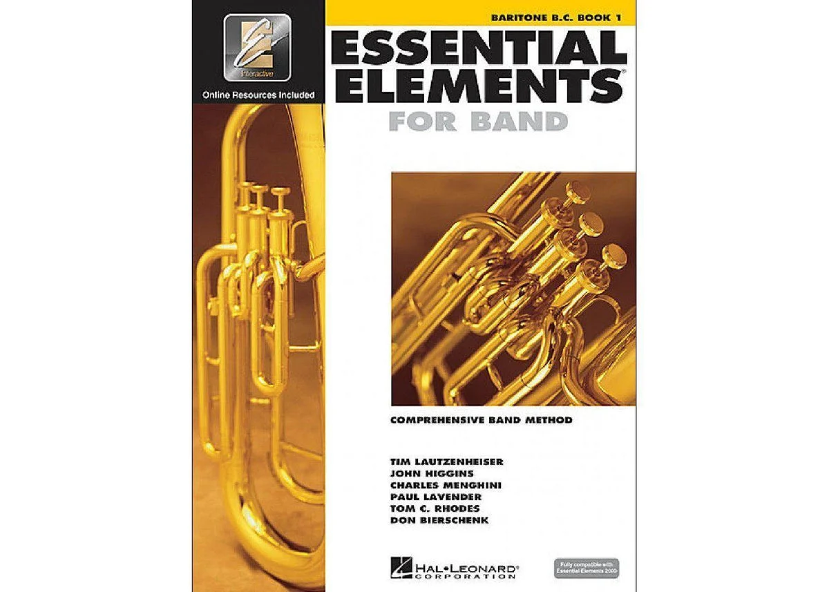 Essential Elements for Band - Book 1 with EEi Baritone B.C.