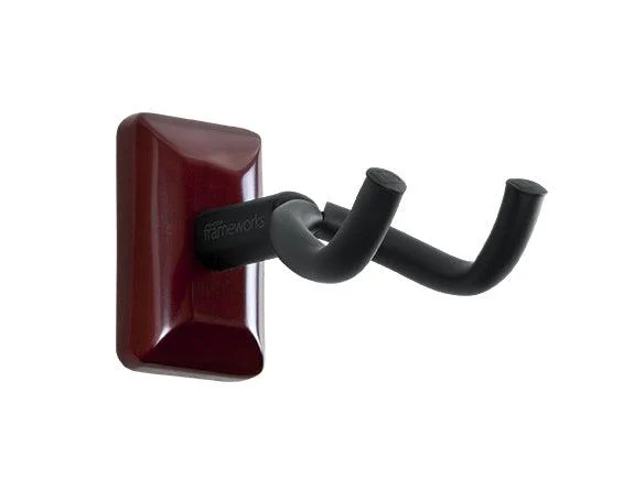 Gator Frameworks Wall Mounted Guitar Hanger | Cherry