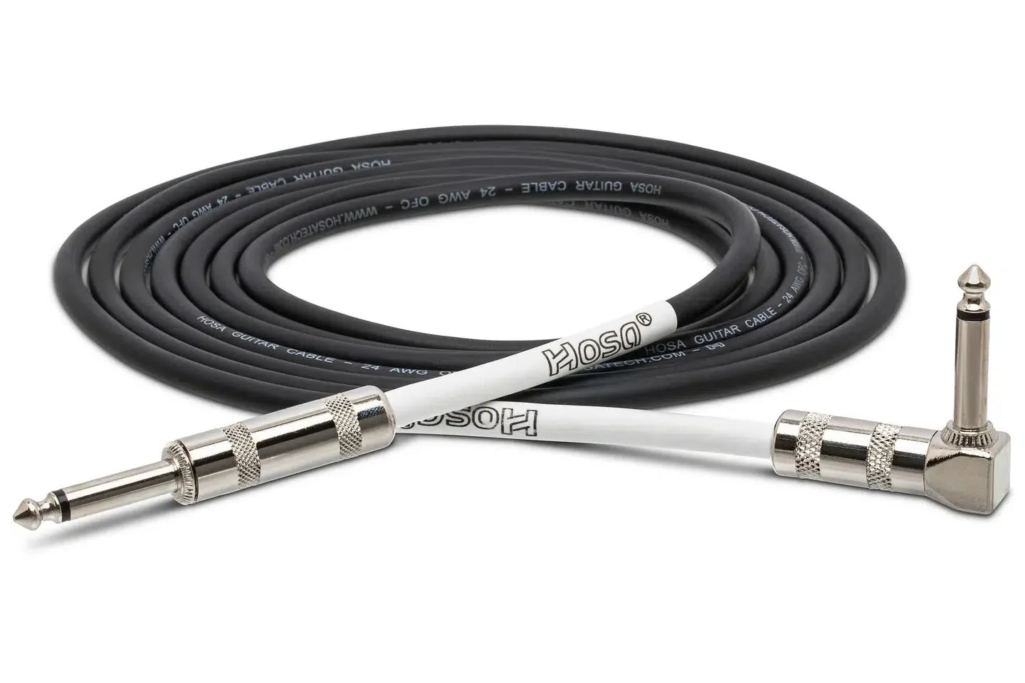 Hosa Guitar Cable | Hosa Straight to Right-angle | 25ft