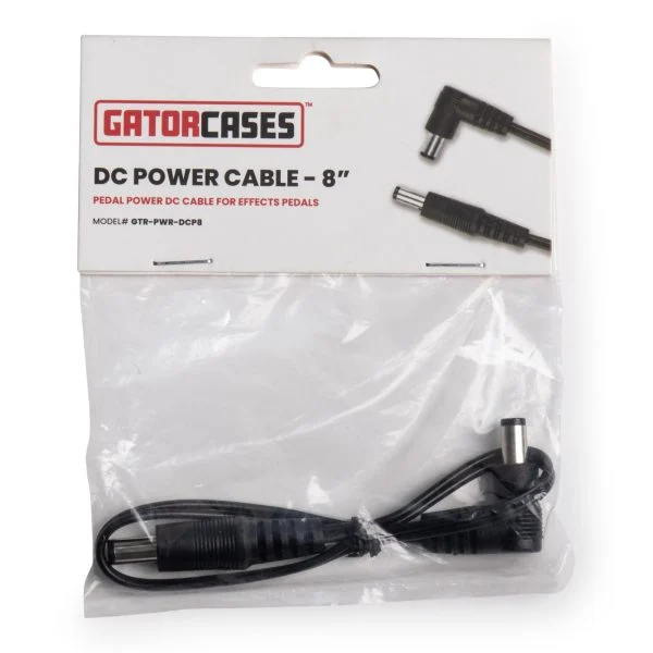 Gator Single DC Power Cable for Pedals | 8"