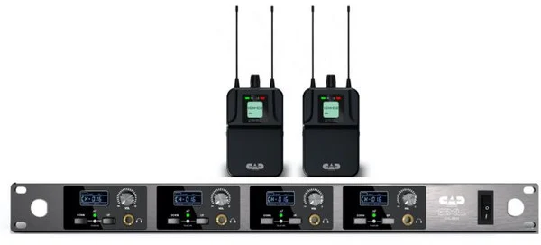 CAD - Quad-Mix In-Ear Wireless Monitoring System (T Band: 902 to 928 MHz)
