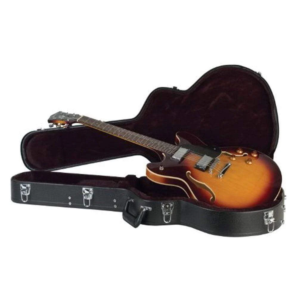 Guardian CG-022-HS Deluxe Archtop Hardshell Case, Shallow Hollowbody