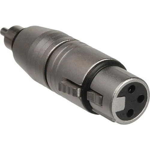 HOSA GXR-134 XLR Female to RCA Male Adapter