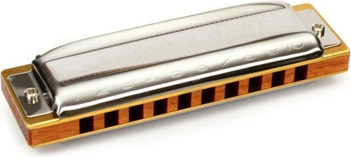 Hohner Blues Harp in F- with Retail Box Package