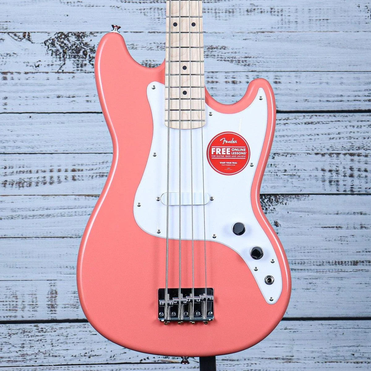 Squier Sonic Bronco Bass Guitar | Tahitian Coral