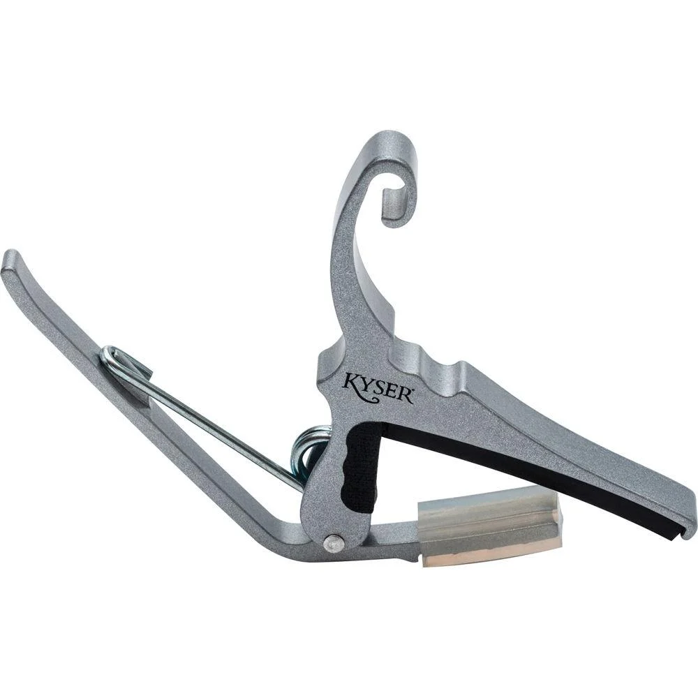 Kyser KG6S Quick Change 6-String Capo, Silver