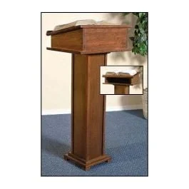 Walnut Stained Maple Podium