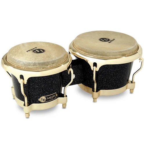 LP Galaxy Fiberglass Bongos, Gold Tone LP794X