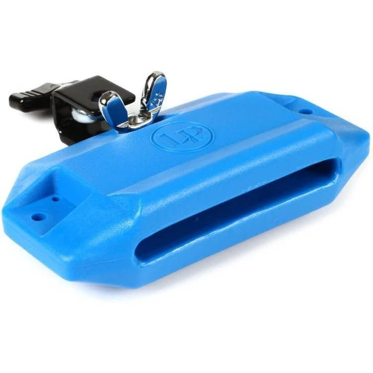 Latin LP1205 Percussion High Pitch Jamblock, Blue