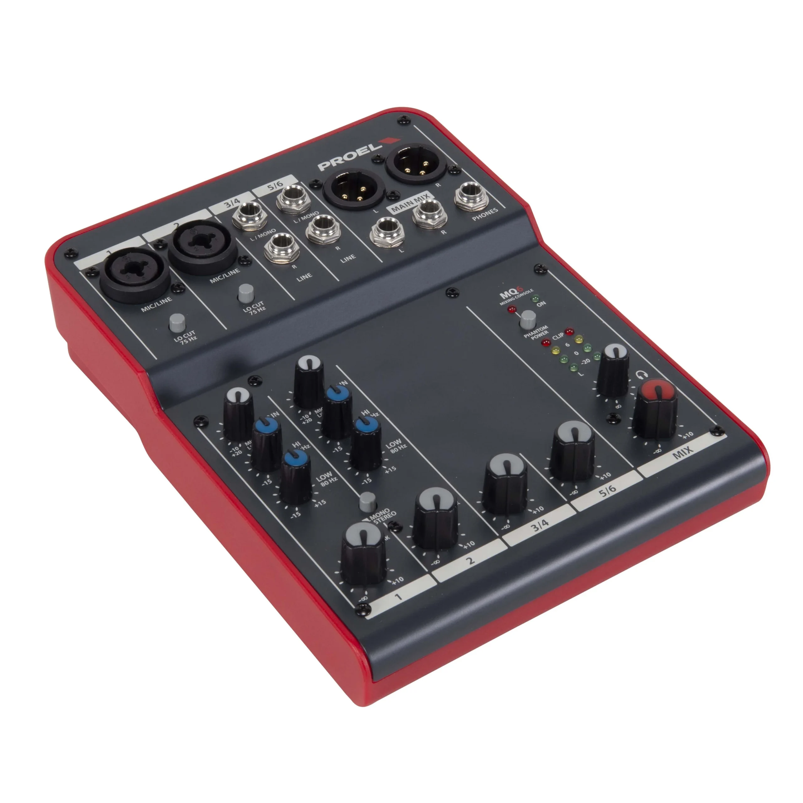 Proel MQ6 Compact 6-channel Mixer