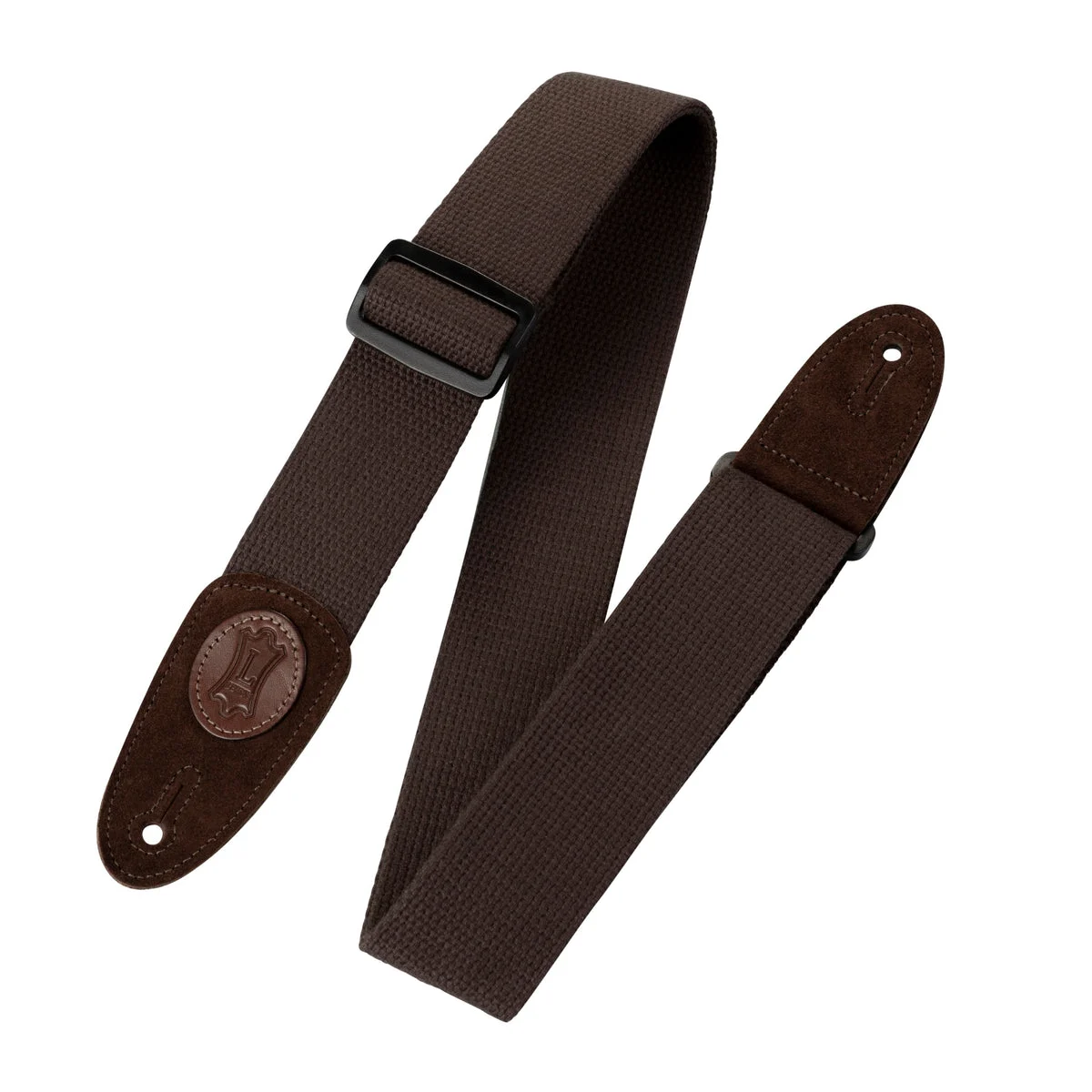 Levys 2" Cotton Brown Guitar Strap