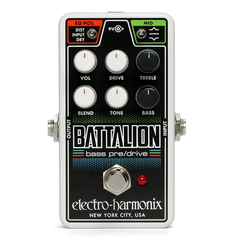 Electro-Harmonix Nano Battalion Bass Preamp & Overdrive