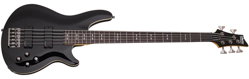 Schecter Omen-5, Gloss Black