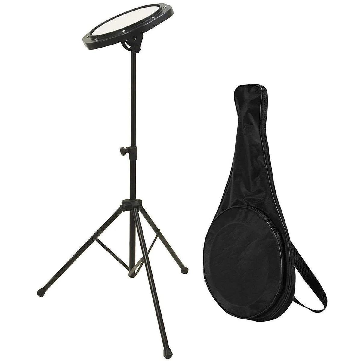 On-Stage Stands DFP5500 Drum Practice Pad with Stand and Bag