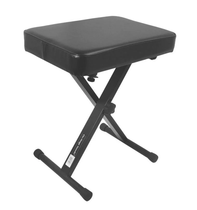 On-Stage Stands KT7800 Three-Position X-Style Bench