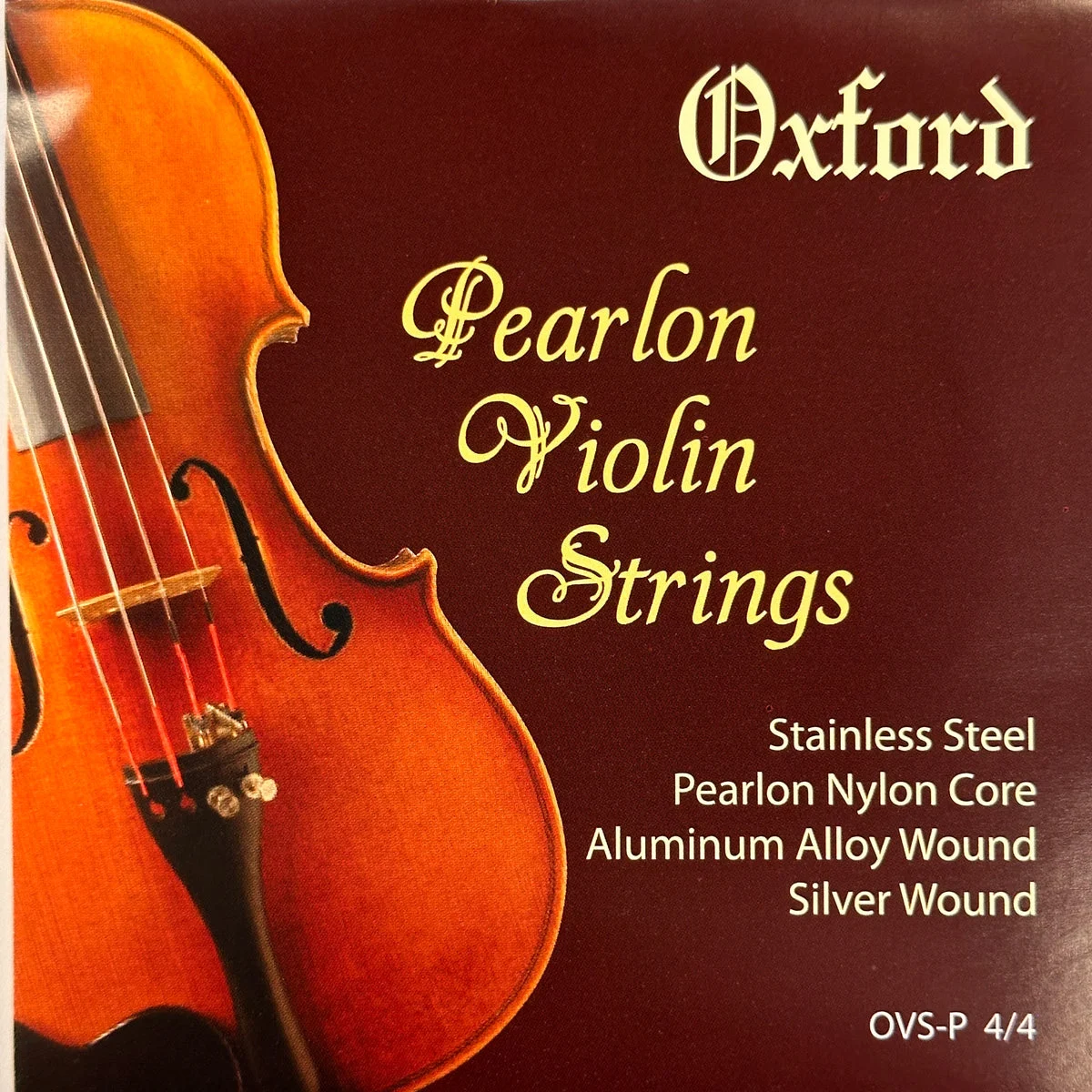 Oxford OVS-P Premium Perlon Violin String Set, 4/4