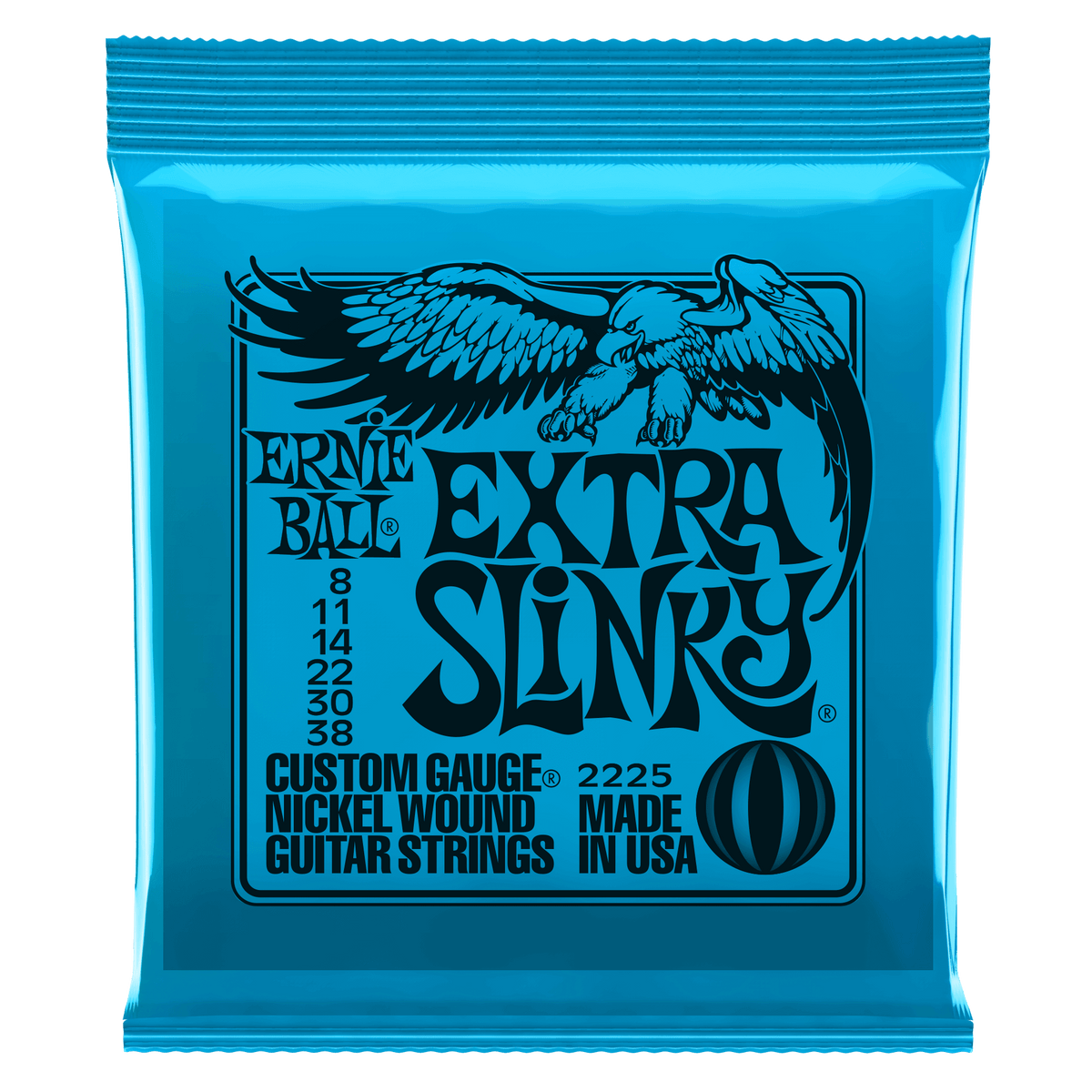 Ernie Ball Extra Slinky Nickel Wound Electric Guitar Strings