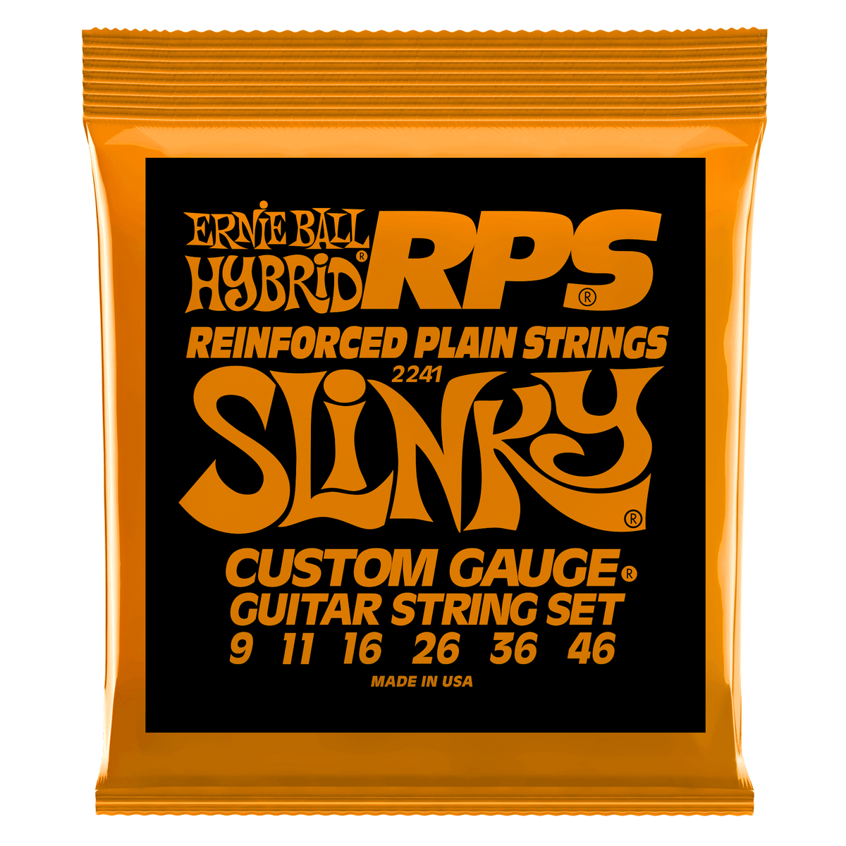 Ernie Ball Hybrid Slinky RPS Nickel Wound Electric Guitar Strings