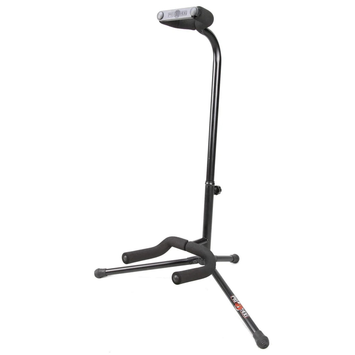 Pig Hog PHGS-BK Fat Foam Locking Guitar Stand, Black